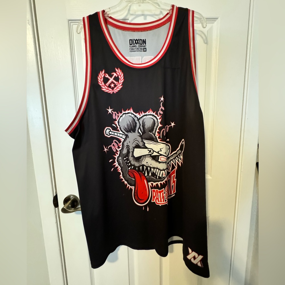3XL DIXXON RATS GET BATZ JERSEY RAT FINK
